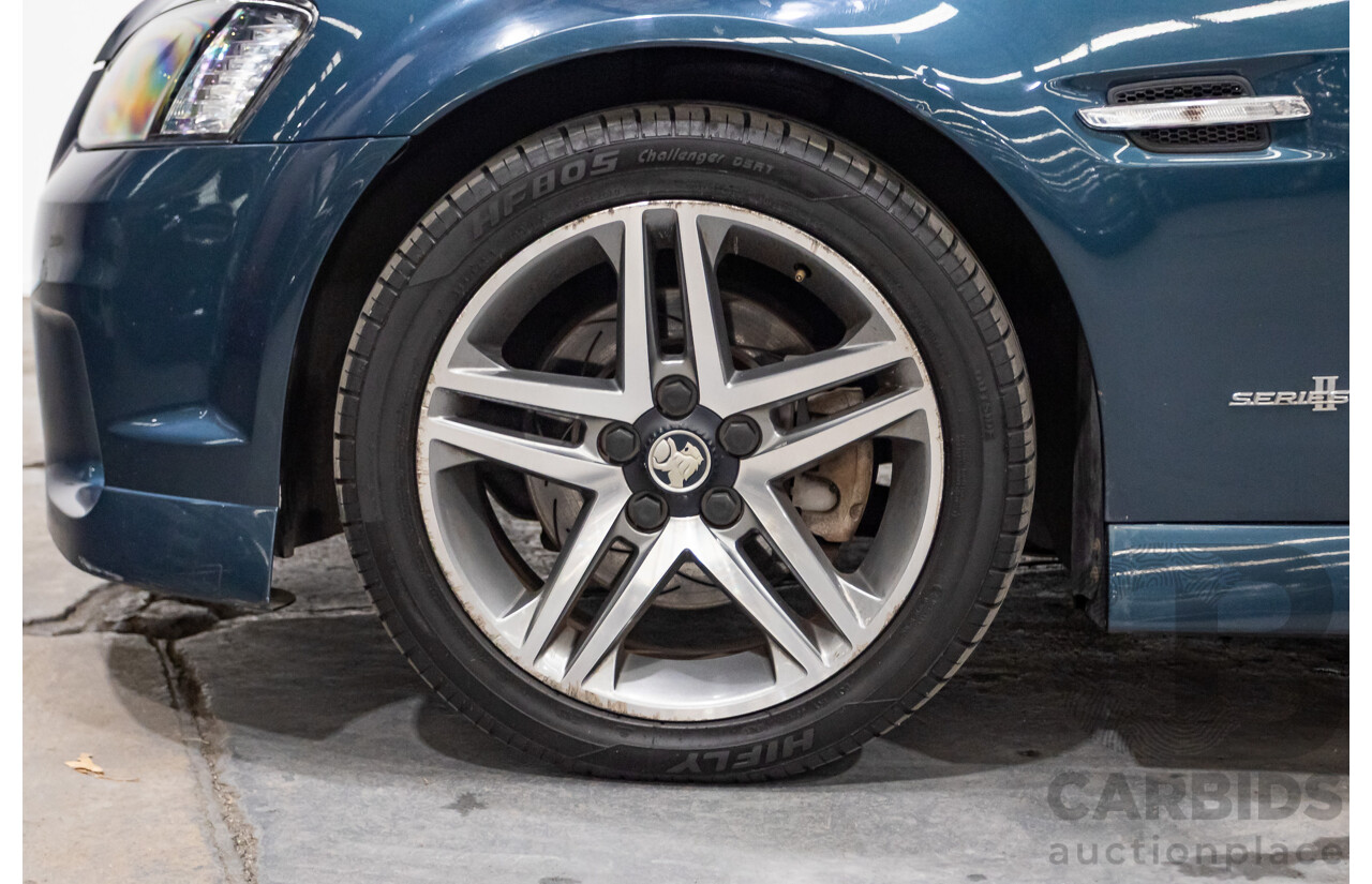 07/2012 Holden Commodore SS VE II Series 2 MY12 4d Sedan Karma Blue V8 6.0L