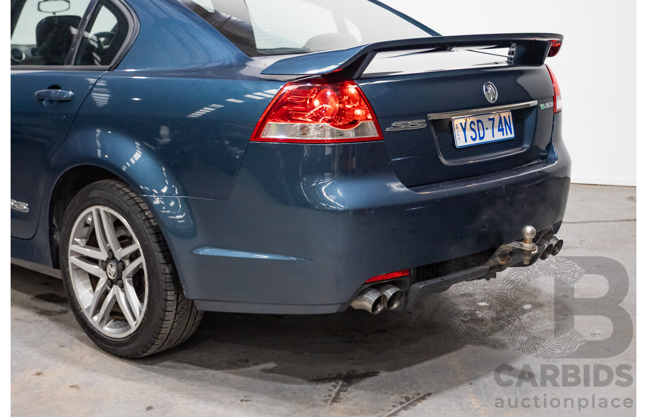 07/2012 Holden Commodore SS VE II Series 2 MY12 4d Sedan Karma Blue V8 6.0L