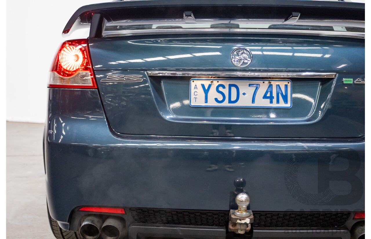 07/2012 Holden Commodore SS VE II Series 2 MY12 4d Sedan Karma Blue V8 6.0L