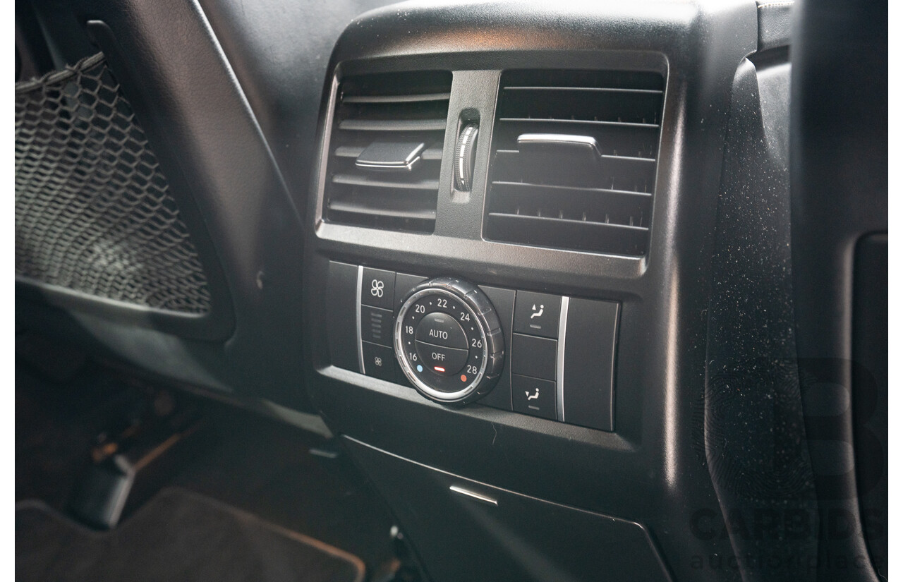 10/2012 Mercedes Benz ML63 AMG (4x4) 166 4d Wagon Tenorite Grey Metallic Twin Turbo V8 5.5L