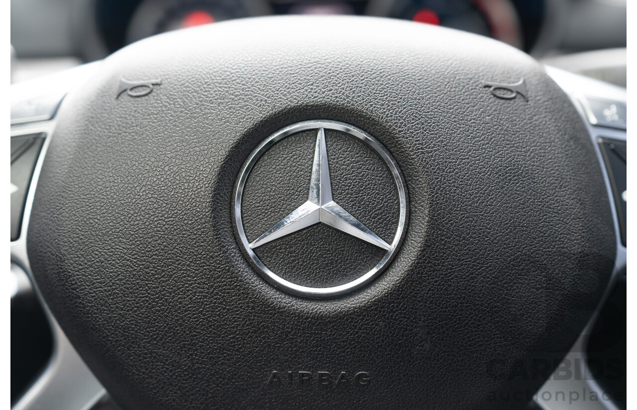 10/2012 Mercedes Benz ML63 AMG (4x4) 166 4d Wagon Tenorite Grey Metallic Twin Turbo V8 5.5L