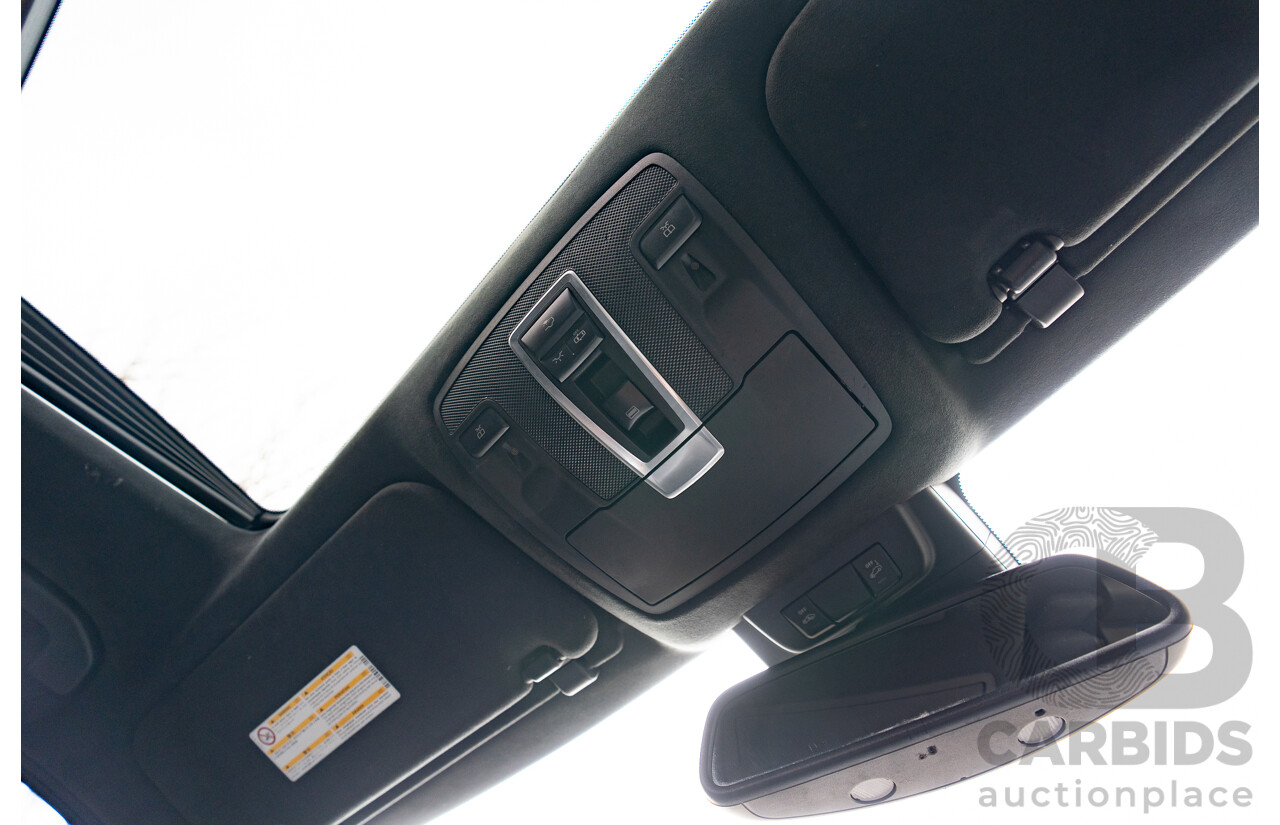 10/2012 Mercedes Benz ML63 AMG (4x4) 166 4d Wagon Tenorite Grey Metallic Twin Turbo V8 5.5L