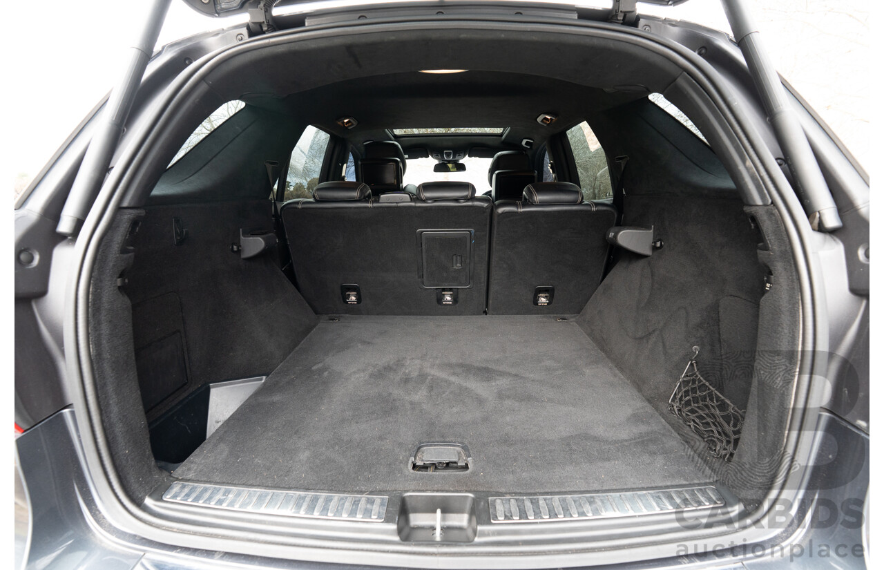 10/2012 Mercedes Benz ML63 AMG (4x4) 166 4d Wagon Tenorite Grey Metallic Twin Turbo V8 5.5L