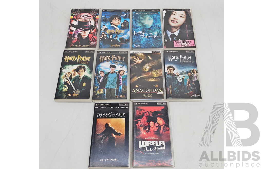 Collection of PSP Movies