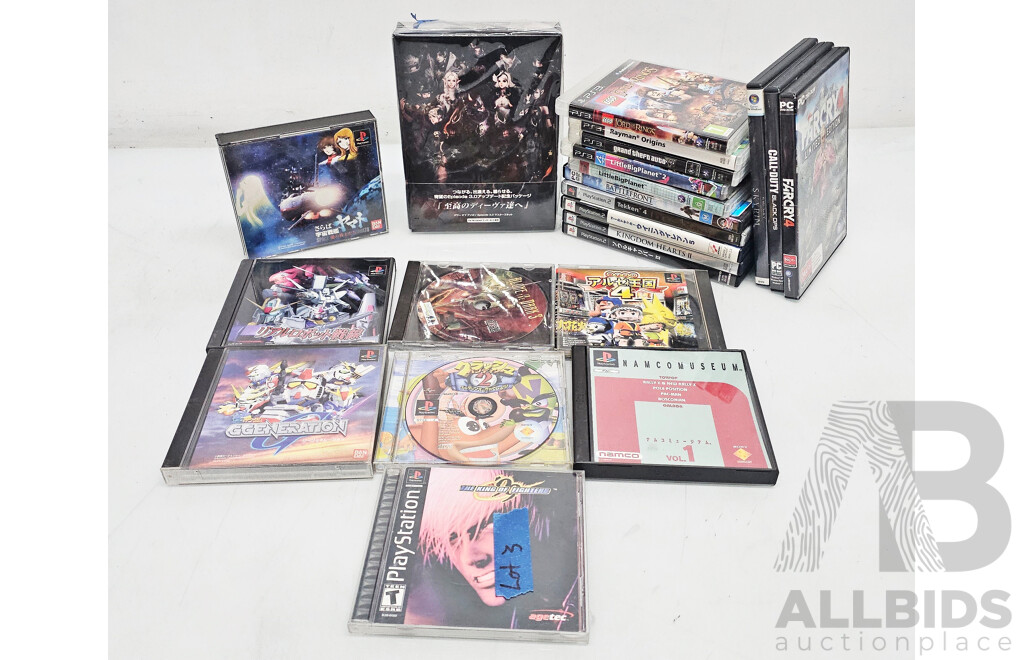 Collection of Games for Various Consoles