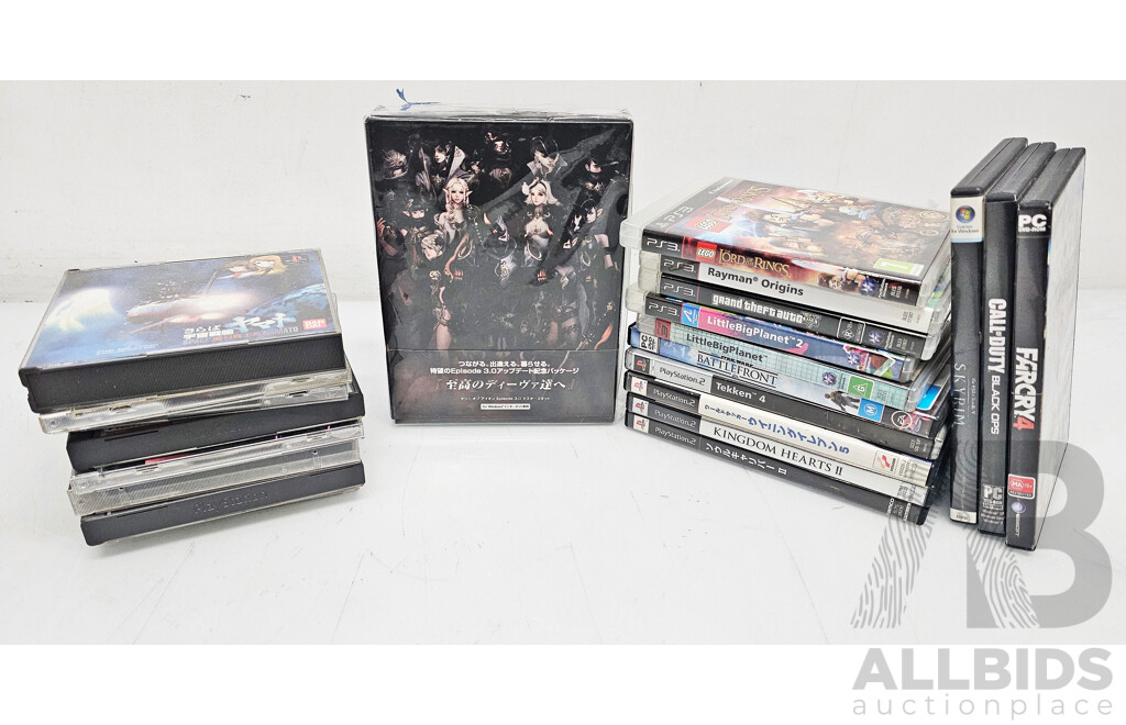 Collection of Games for Various Consoles