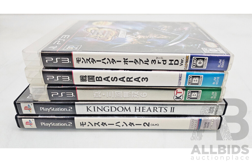 Collection of Japanese Sony Playstation Games
