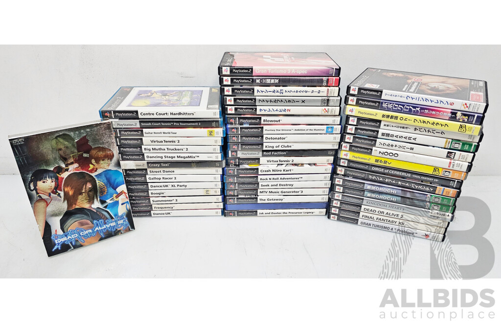Collection of PlayStation 2 Games