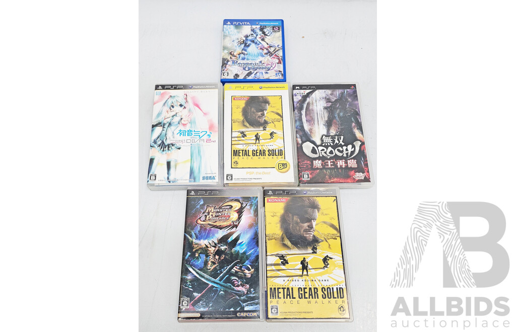 Collection of Japanese PlayStation Games