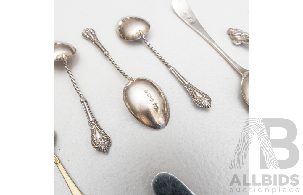 Collection of Sterling Silver, Varying Assay Offices and Makers, 217g