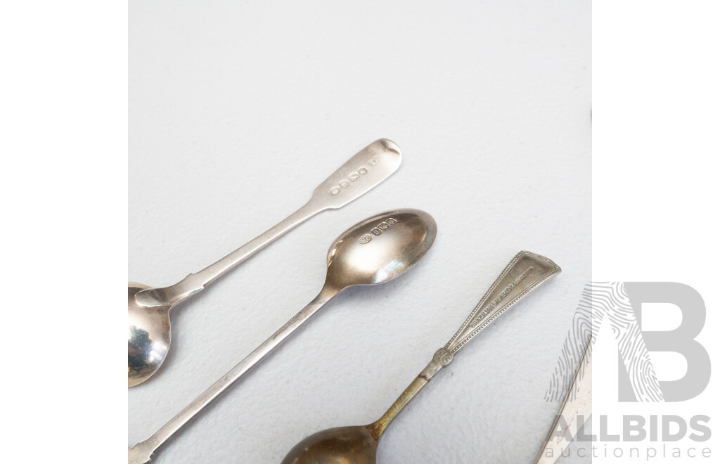 Collection of Sterling Silver, Varying Assay Offices and Makers, 217g