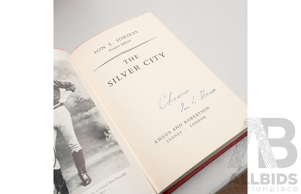Ion Idriess, Frontier Editions, All Signed by Author, Set Six Cloth Bound Hardcovers in Slip Case