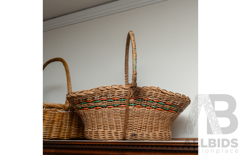 Large CollectionBaskets of Various Shapes and Sizes