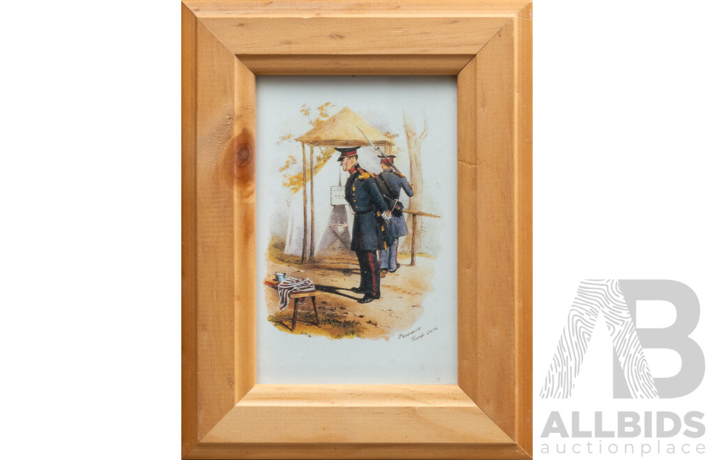 Samuel Thomas Gill (British-Born Australian, 1818-1880), Lucky DIgger That Returned, Digger en Route to Deposit Gold & 2 More, Collection of Four Reproduction Prints, 21 x 16 cm (frames) (4)