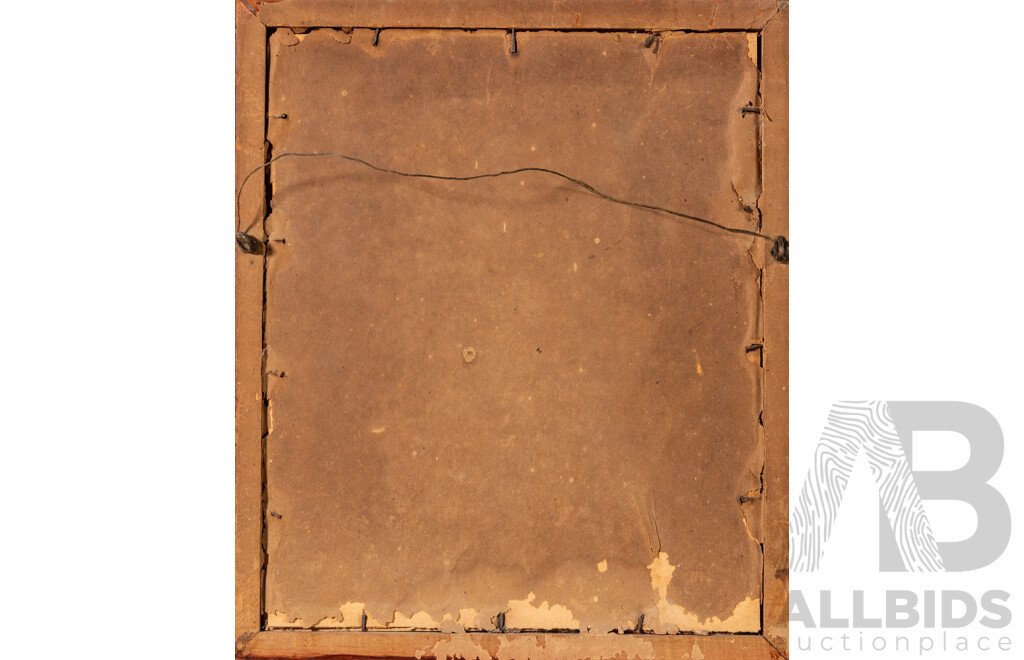 Frederick Morgan (19/20th Centuries, British, 1847-1927), Playtime - Two Girls with Puppies, Antique Colour Reproduction Print After Original Oil, 34 x 29 cm (frame)