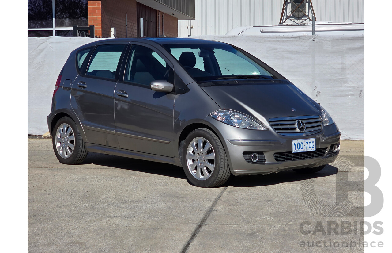8/2005 Mercedes-Benz A170 Classic W169 5d Hatchback Silver 1.7L