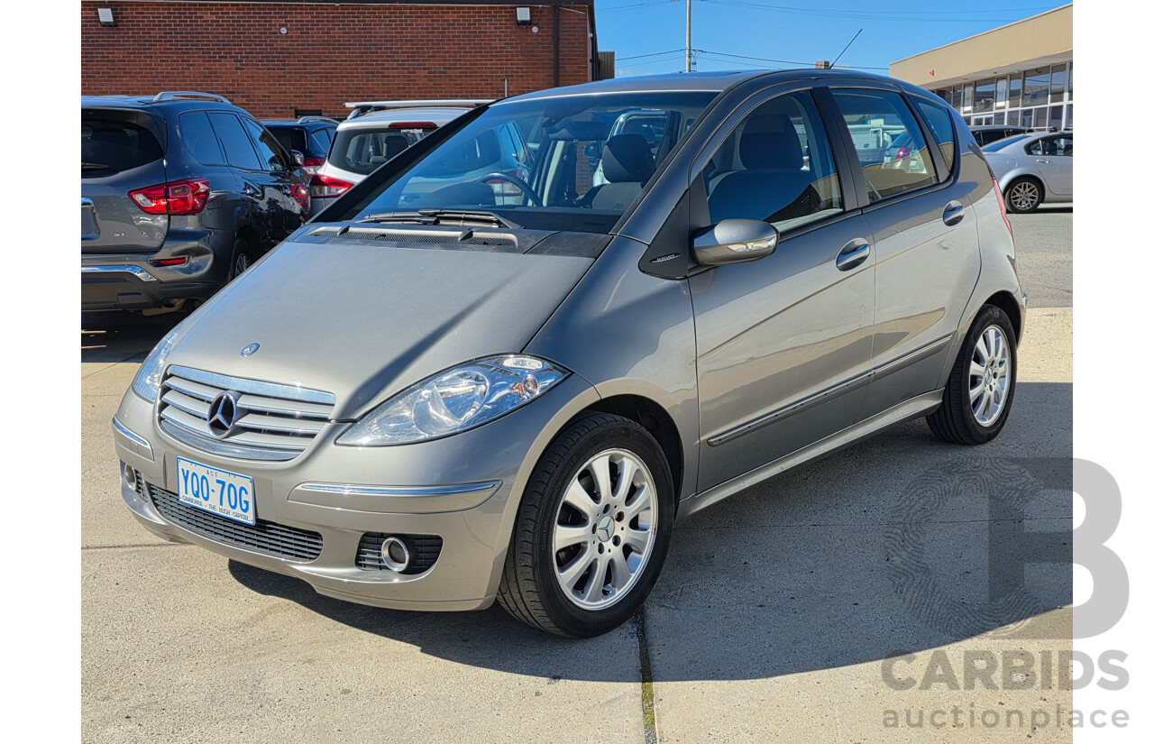 8/2005 Mercedes-Benz A170 Classic W169 5d Hatchback Silver 1.7L