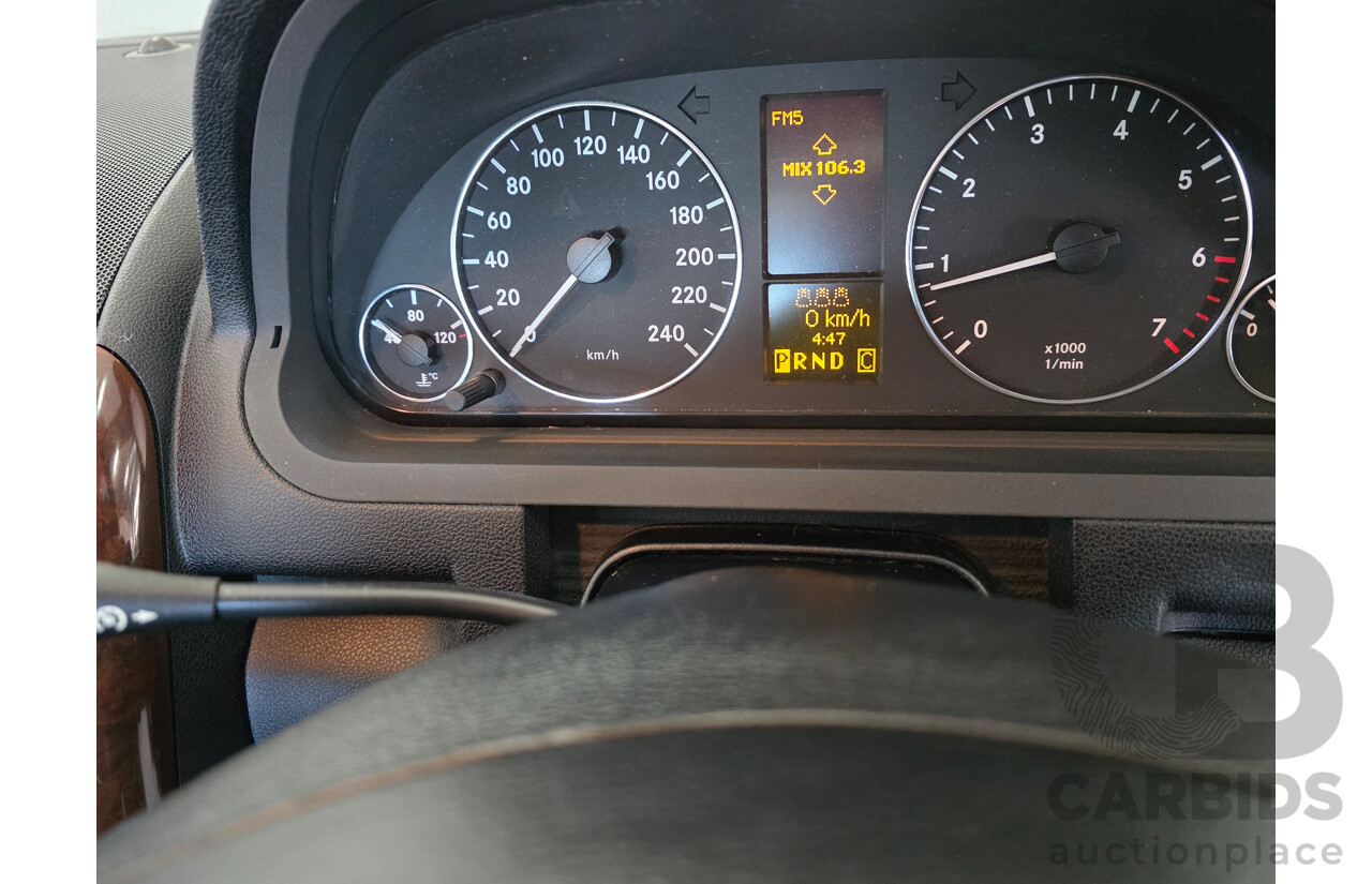 8/2005 Mercedes-Benz A170 Classic W169 5d Hatchback Silver 1.7L