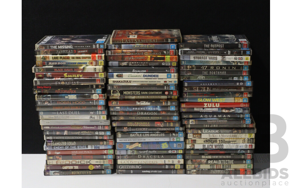 Box of Assorted DVDS