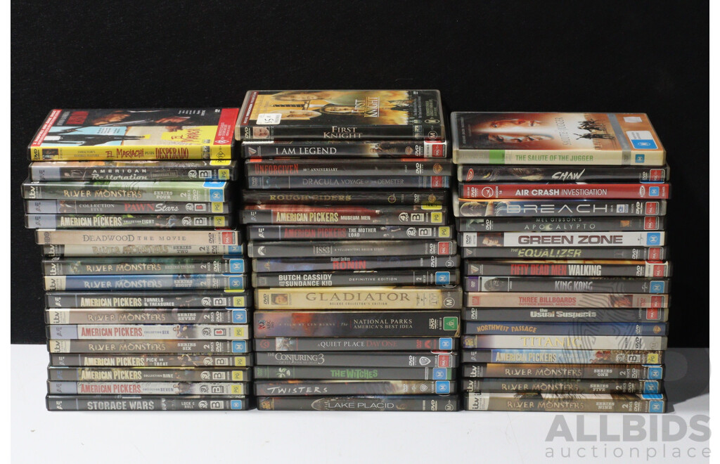 Box of Assorted DVDS