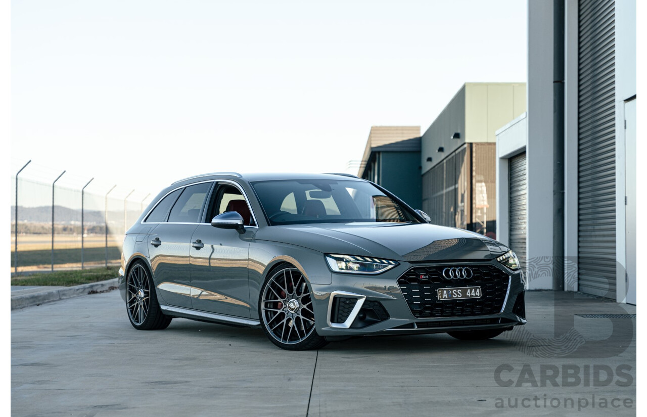 10/2020 Audi S4 Avant Quattro (AWD) B9.5 MY21 4d Wagon Quantum Grey Metallic Turbo V6 3.0L