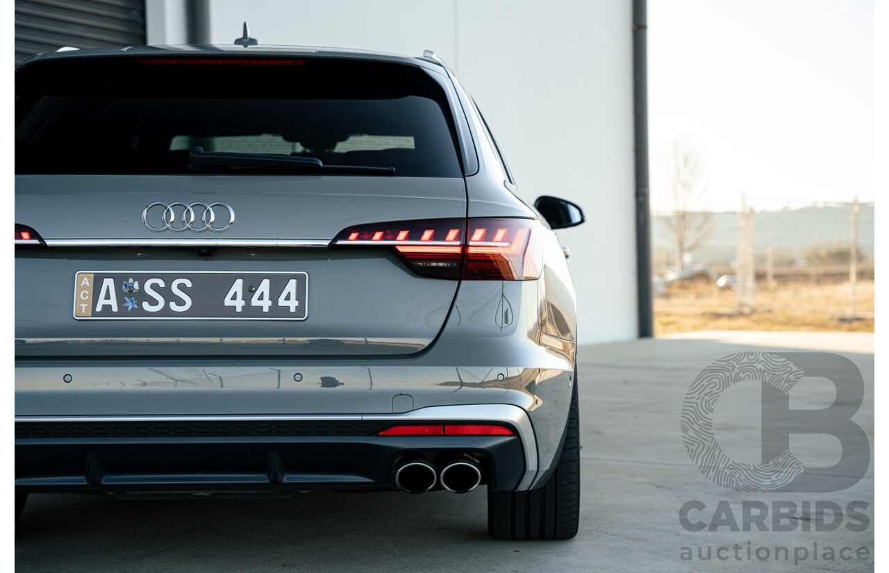 10/2020 Audi S4 Avant Quattro (AWD) B9.5 MY21 4d Wagon Quantum Grey Metallic Turbo V6 3.0L