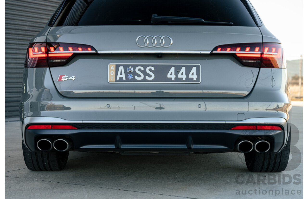 10/2020 Audi S4 Avant Quattro (AWD) B9.5 MY21 4d Wagon Quantum Grey Metallic Turbo V6 3.0L