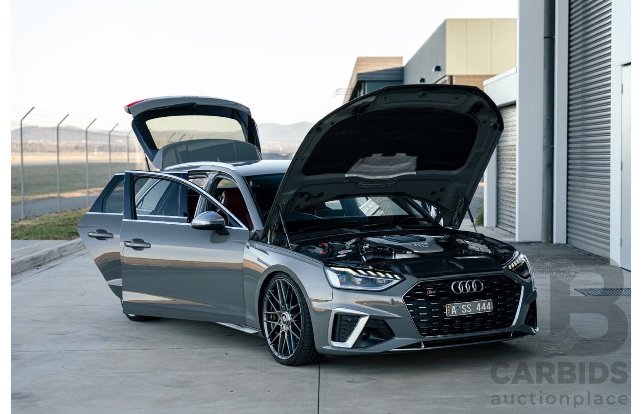 10/2020 Audi S4 Avant Quattro (AWD) B9.5 MY21 4d Wagon Quantum Grey Metallic Turbo V6 3.0L