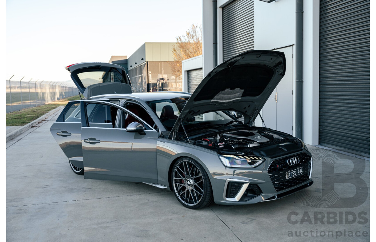 10/2020 Audi S4 Avant Quattro (AWD) B9.5 MY21 4d Wagon Quantum Grey Metallic Turbo V6 3.0L