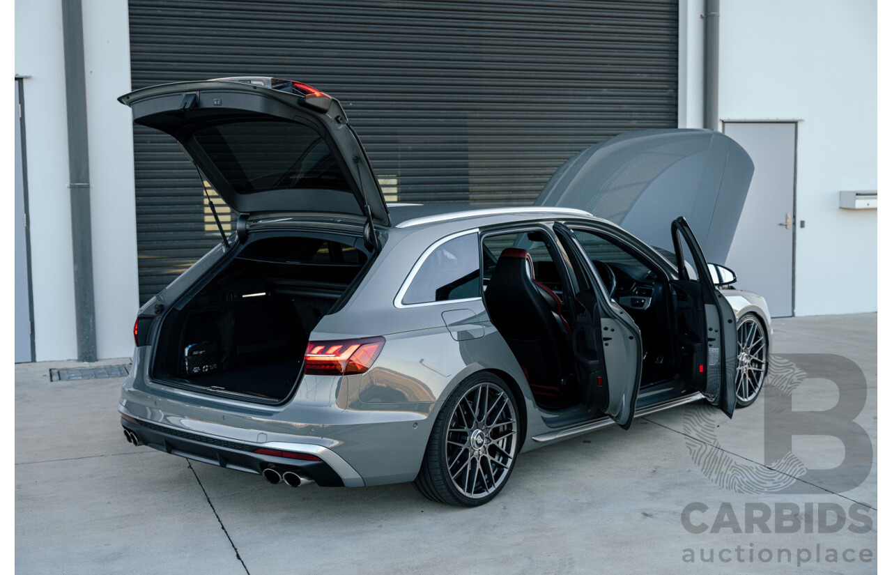 10/2020 Audi S4 Avant Quattro (AWD) B9.5 MY21 4d Wagon Quantum Grey Metallic Turbo V6 3.0L