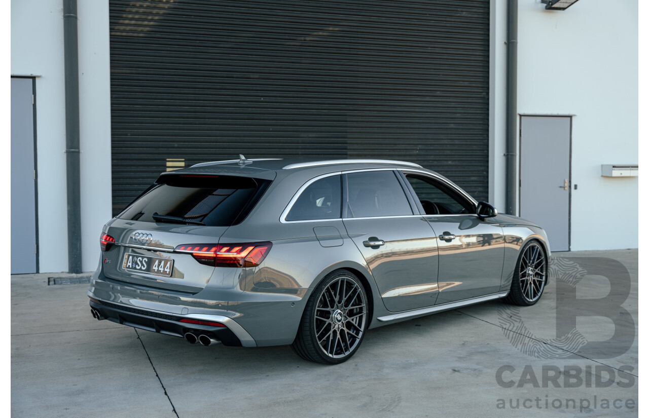 10/2020 Audi S4 Avant Quattro (AWD) B9.5 MY21 4d Wagon Quantum Grey Metallic Turbo V6 3.0L