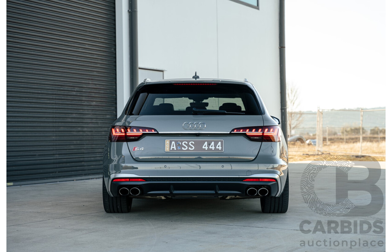 10/2020 Audi S4 Avant Quattro (AWD) B9.5 MY21 4d Wagon Quantum Grey Metallic Turbo V6 3.0L