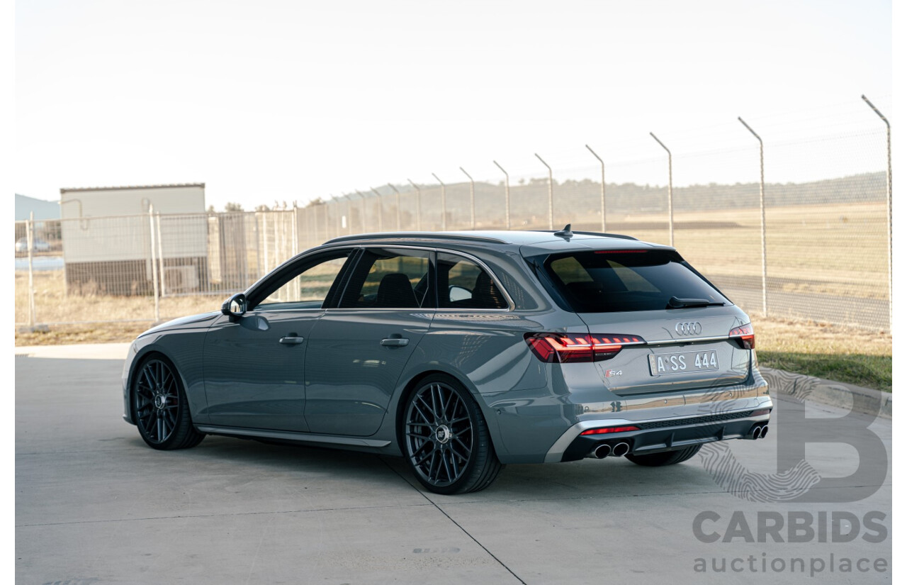 10/2020 Audi S4 Avant Quattro (AWD) B9.5 MY21 4d Wagon Quantum Grey Metallic Turbo V6 3.0L