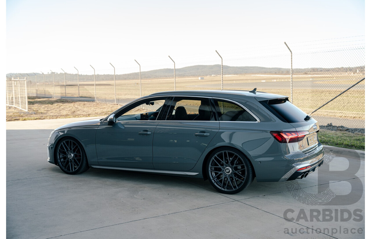 10/2020 Audi S4 Avant Quattro (AWD) B9.5 MY21 4d Wagon Quantum Grey Metallic Turbo V6 3.0L