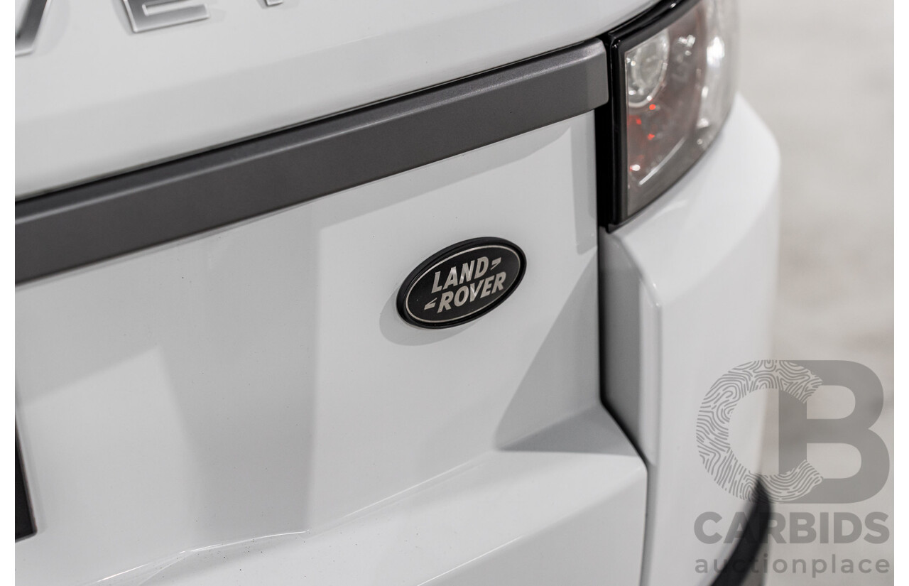 1/2013 Range Rover Evoque TD4 Pure LV 5d Wagon Fuji White Turbo Diesel 2.2L