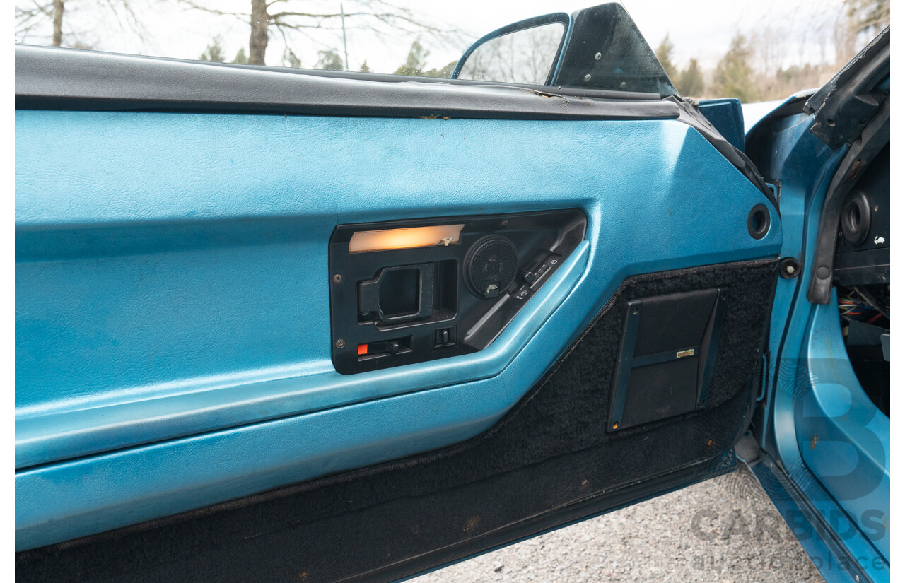 05/1987 Chevrolet Corvette C4 2d Convertible Medium Blue Metallic V8 5.7L