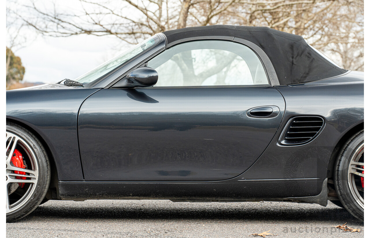 6/2004 Porsche Boxster S 986 MY04 2d Roadster Atlas Grey Metallic 3.2L