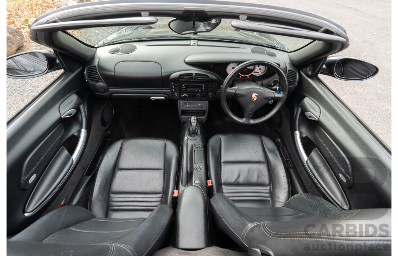 6/2004 Porsche Boxster S 986 MY04 2d Roadster Atlas Grey Metallic 3.2L