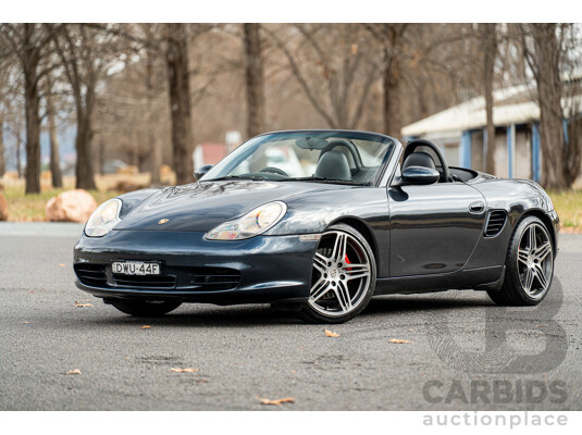 6/2004 Porsche Boxster S 986 MY04 2d Roadster Atlas Grey Metallic 3.2L