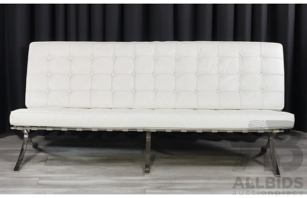 Barcelona Style Three Seater Lounge and Armchair