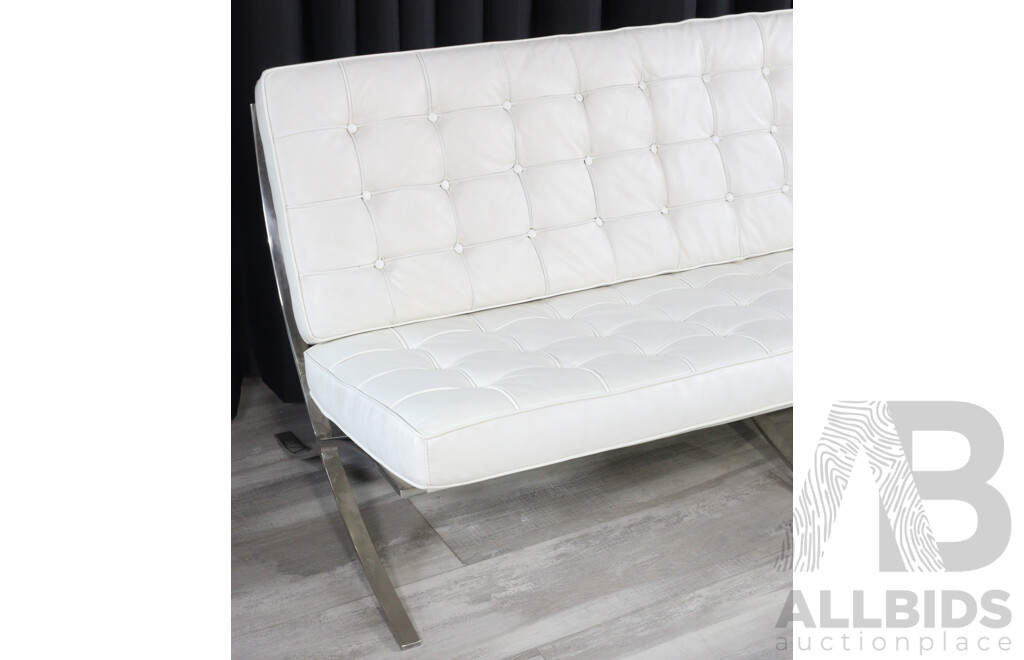 Barcelona Style Three Seater Lounge and Armchair