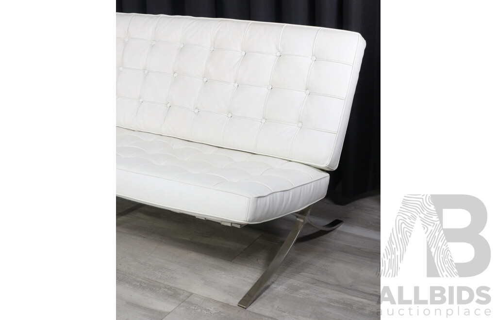 Barcelona Style Three Seater Lounge and Armchair
