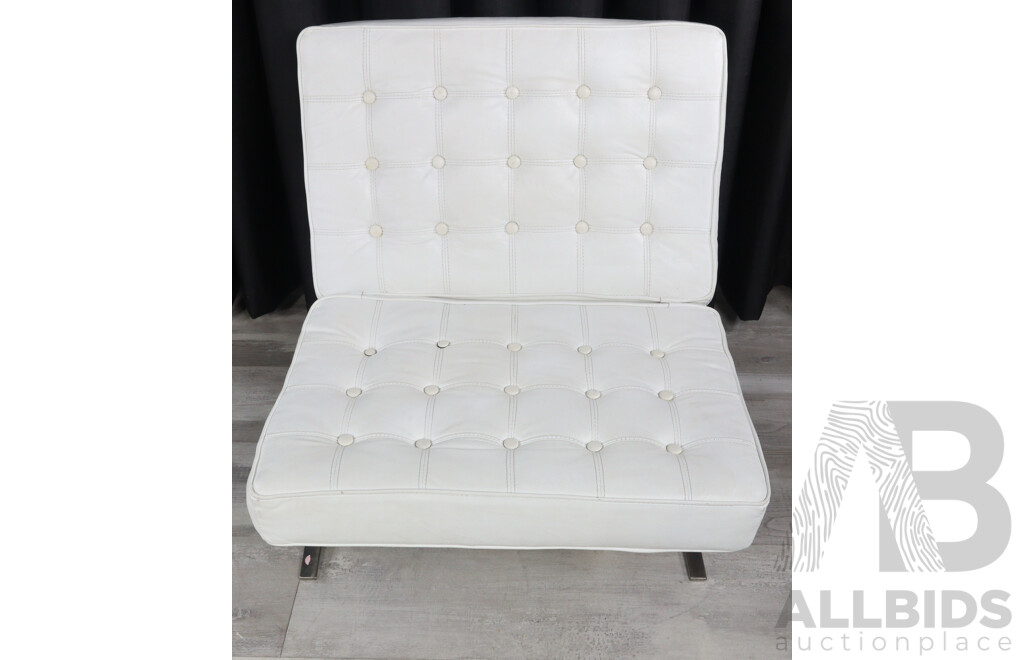 Barcelona Style Three Seater Lounge and Armchair