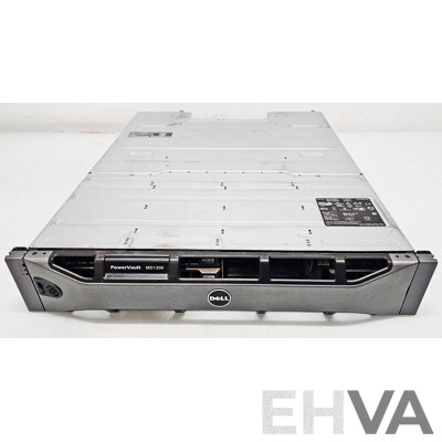 Dell (E03J) Powervault MD1200 12-Bay SAS Storage Array W/ 24TB Storage