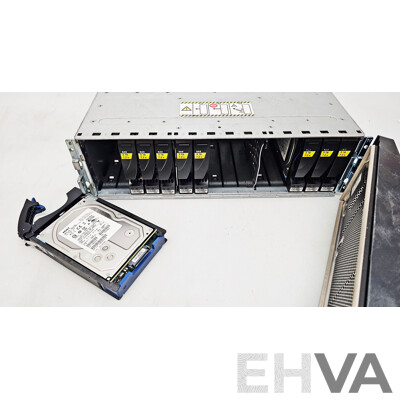 EMC (KTN-STL3) 15-Bay Hard Drive Array W/ 18TB of Total Storage