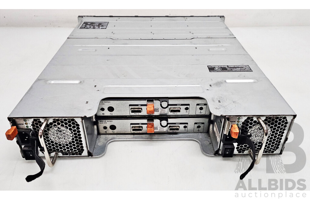Dell (E03J) Powervault MD1200 12-Bay SAS Storage Array W/ 24TB Storage