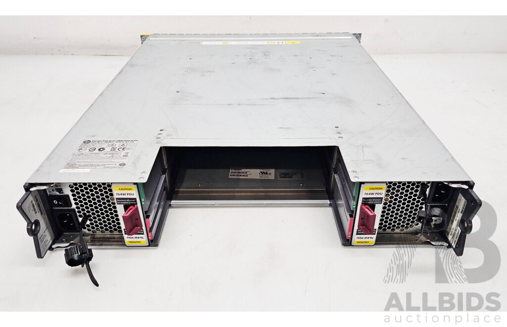 HP (3PARA-SV1009) StoreServ 7400 Hard Drive Array W/ 21.6TB of Storage