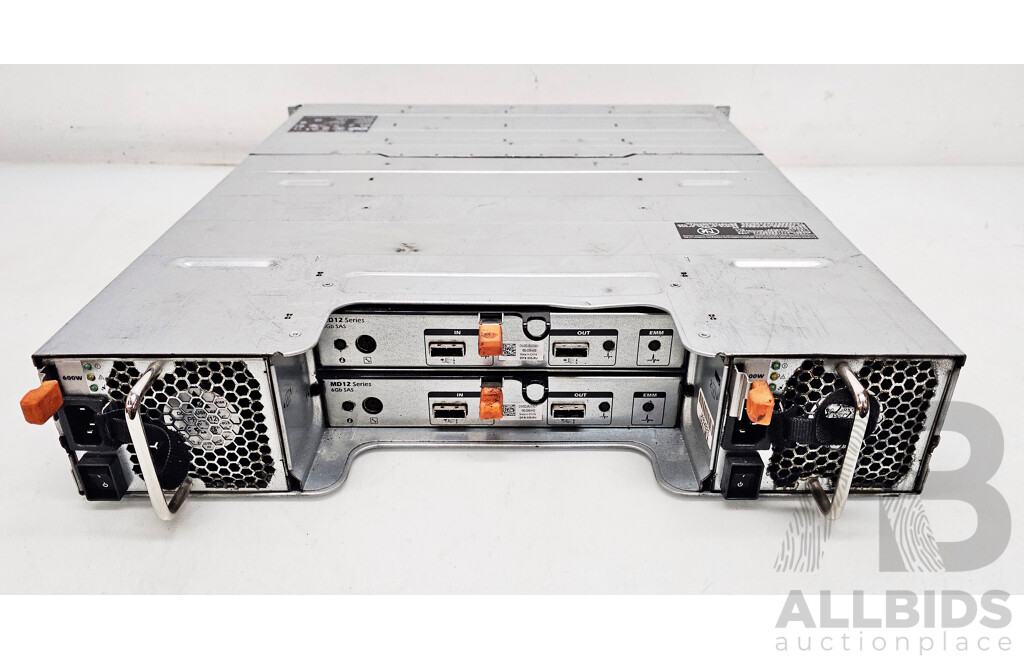 Dell (E03J) Powervault MD1200 SAS Storage Array W/ 20TB