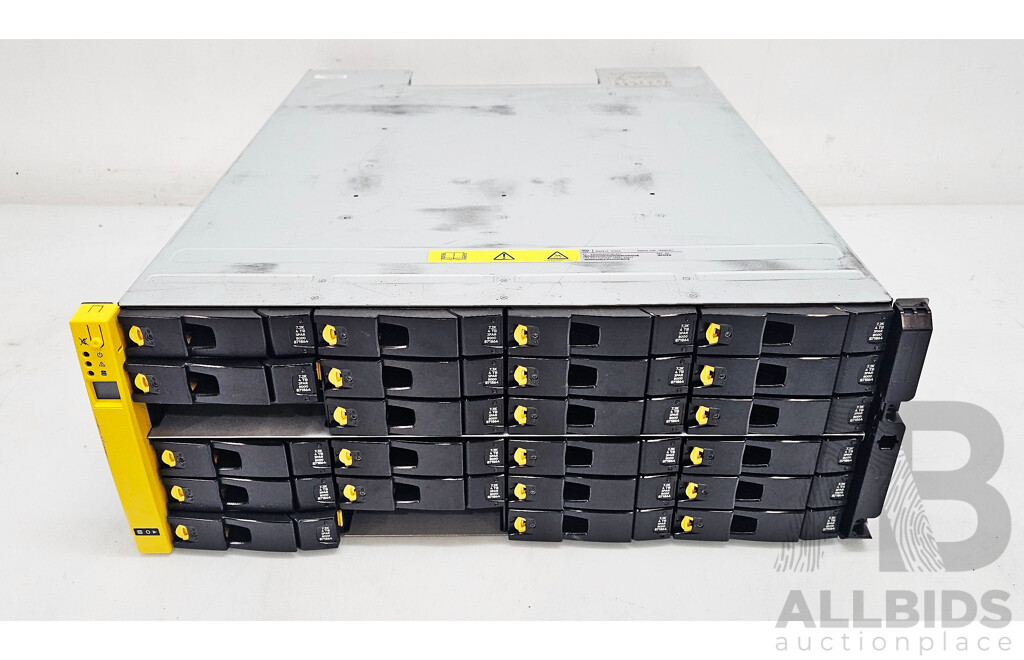 HP (3PARA-ST1112) 24-Bay 4RU Hard Drive Array W/ 88TB of Total Storage