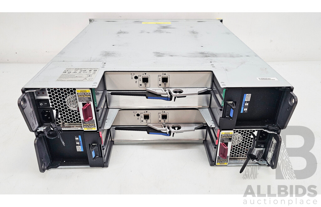 HP (3PARA-ST1112) 24-Bay 4RU Hard Drive Array W/ 88TB of Total Storage
